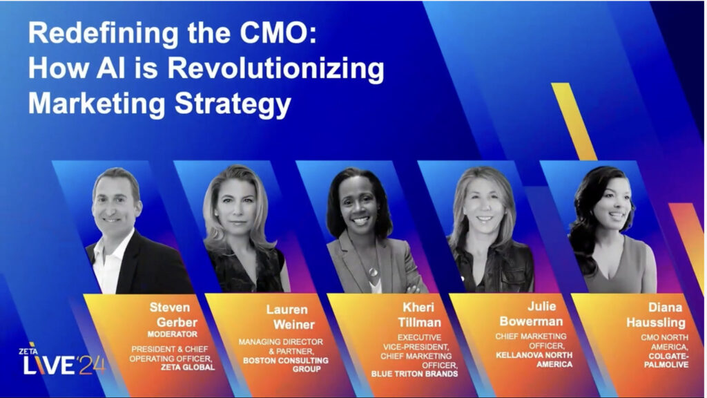 Graphic: Redefining the CMO - Zeta Live 2024