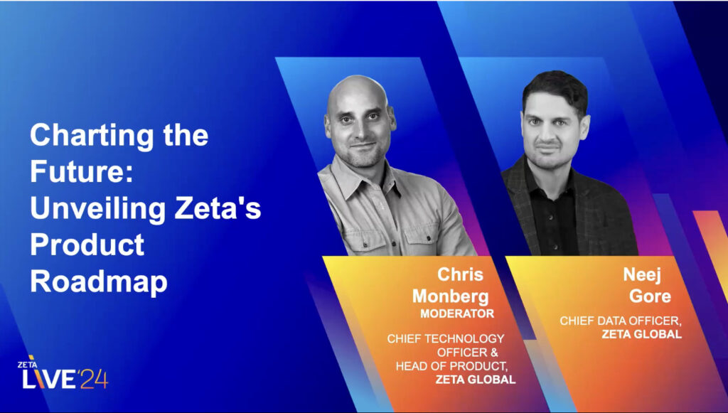 Graphic: Unveiling Zeta Global's Product Roadmap - Zeta Live 2024