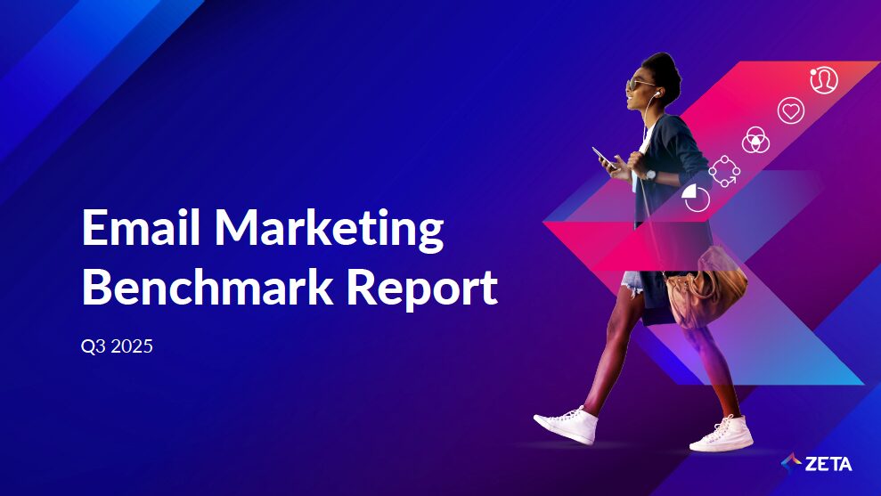 Q3 2025 Email Benchmarks Report cover image